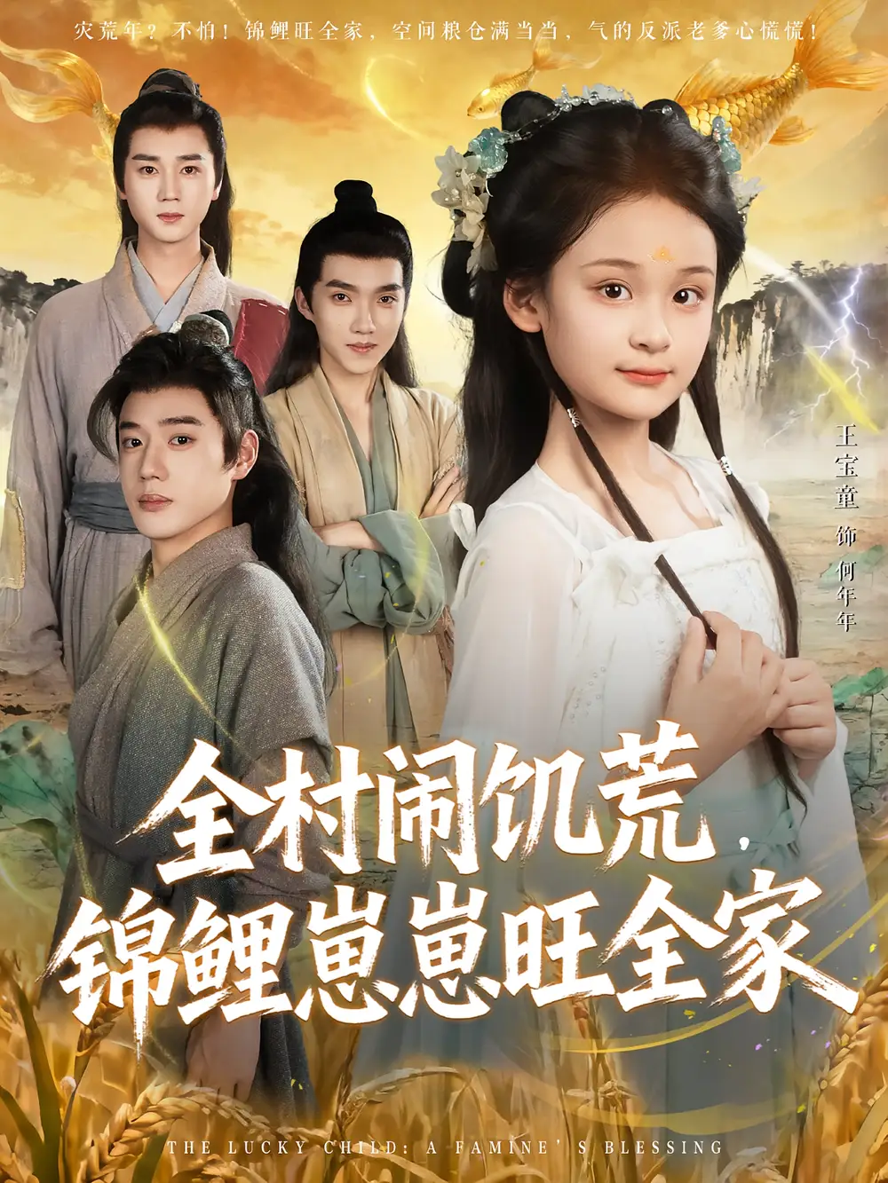 全村闹饥荒，锦鲤崽崽旺全家（72集）王宝童&常元佳海报