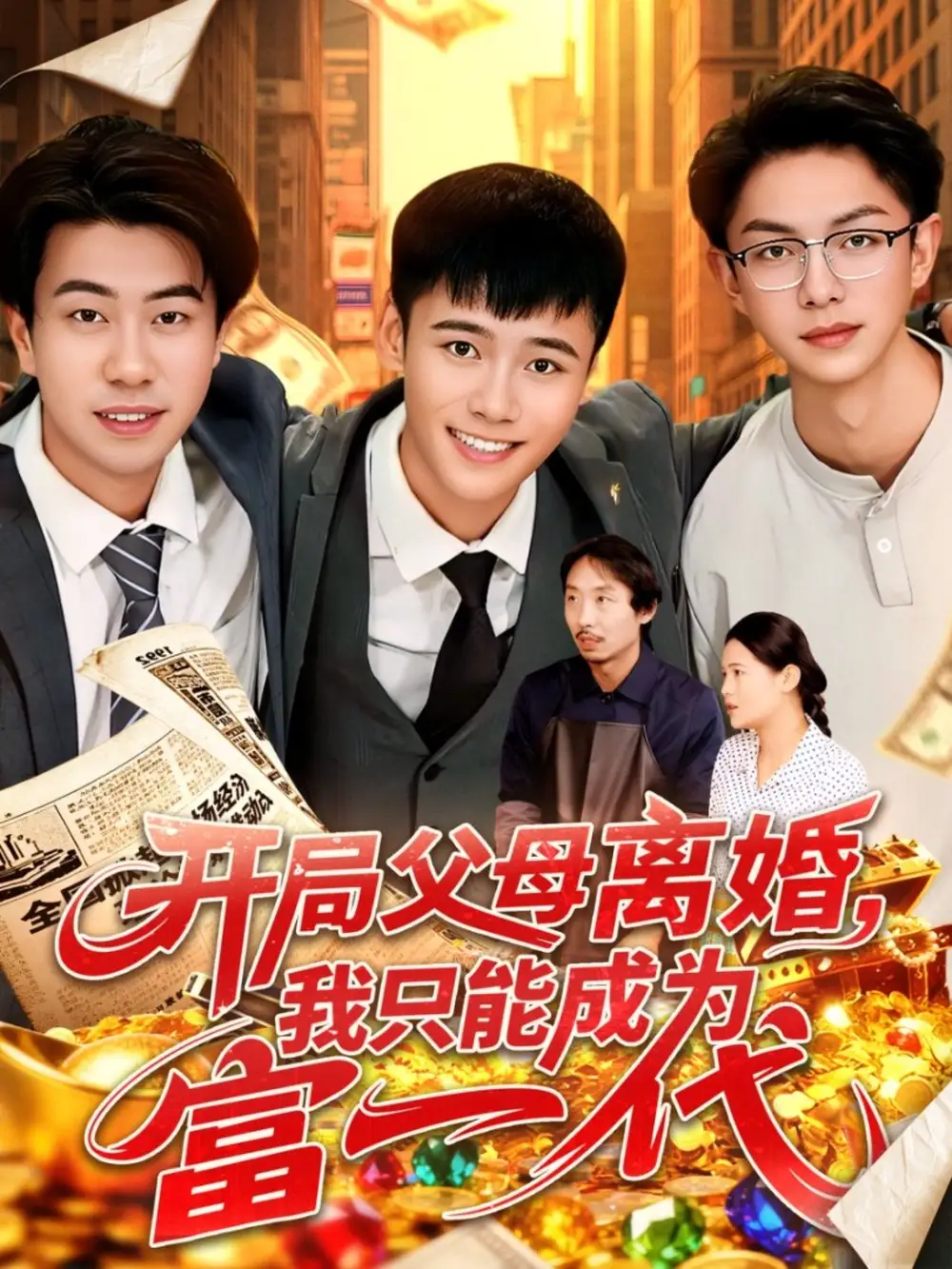 短剧《开局父母离婚，我只能成为富一代》全集完整版高清免费在线观看